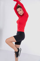 كارينا شورت ضيق ليقنز قصير من القطن