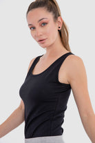 كارينا تانك توب حريمي قطن سادة