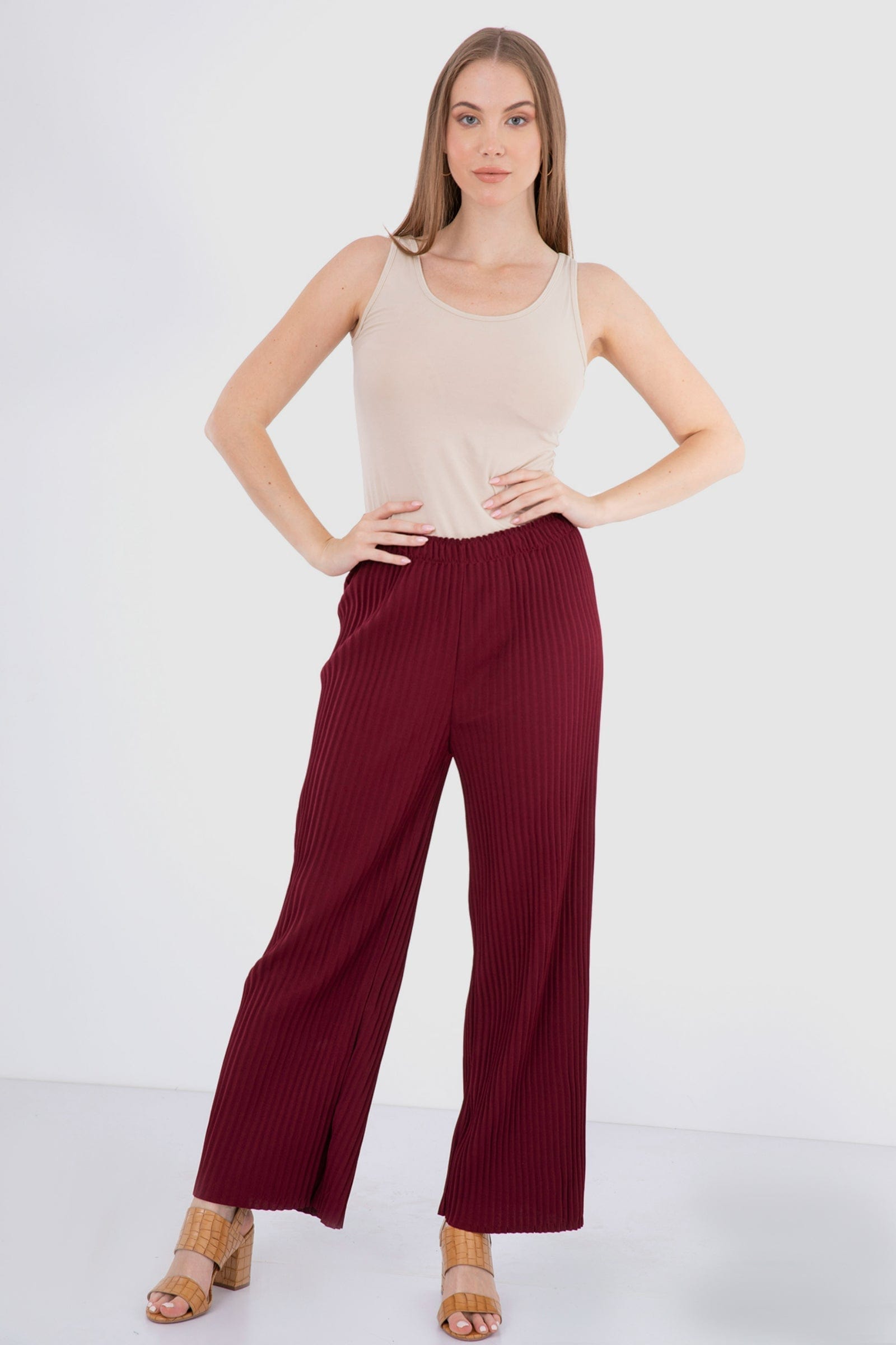 كارينا تانك توب حريمي قطن سادة