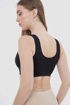 كارينا حمالة صدر مضلعة ناعمة