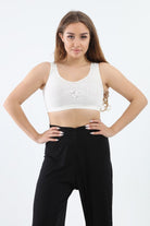 كارينا حمالة صدر مضلعة ناعمة