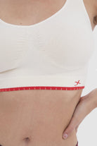 كارينا حماله صدر رياضيه بحواف ملونة قطنية