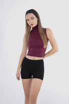 كارينا هوت شورت ميكروفايبر سادة