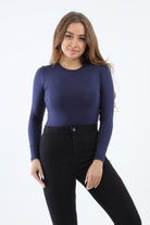 كارينا بلوزة كم طويل من الفيسكوز