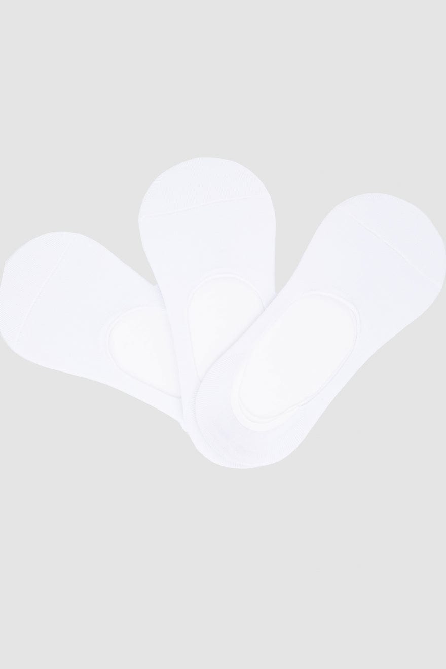 كارينا جوارب قطن سادة نسائية - 3 أزواج