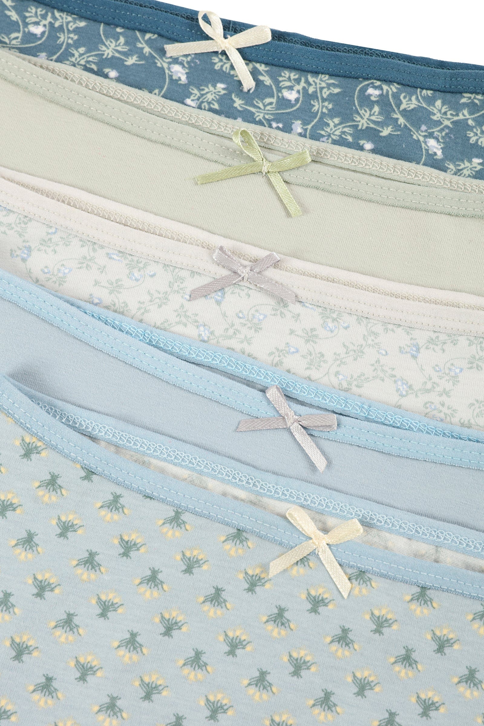 كارينا سراويل بيكيني بأنماط مختلفة بخصر مرتفع - 5 قطع