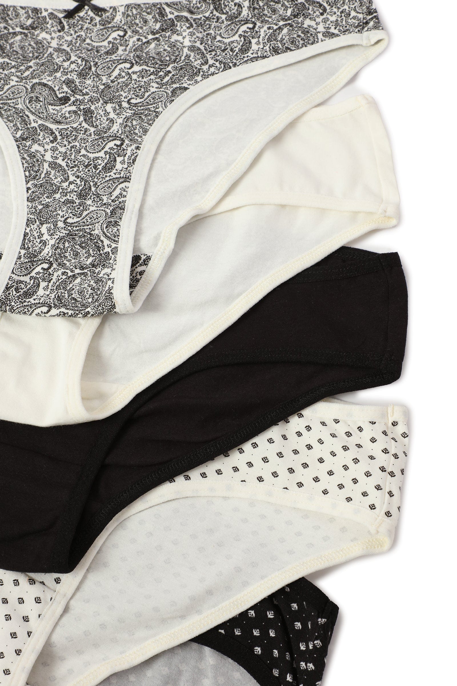 كارينا سراويل بيكيني قطنية متعددة الاشكال - 5 قطع