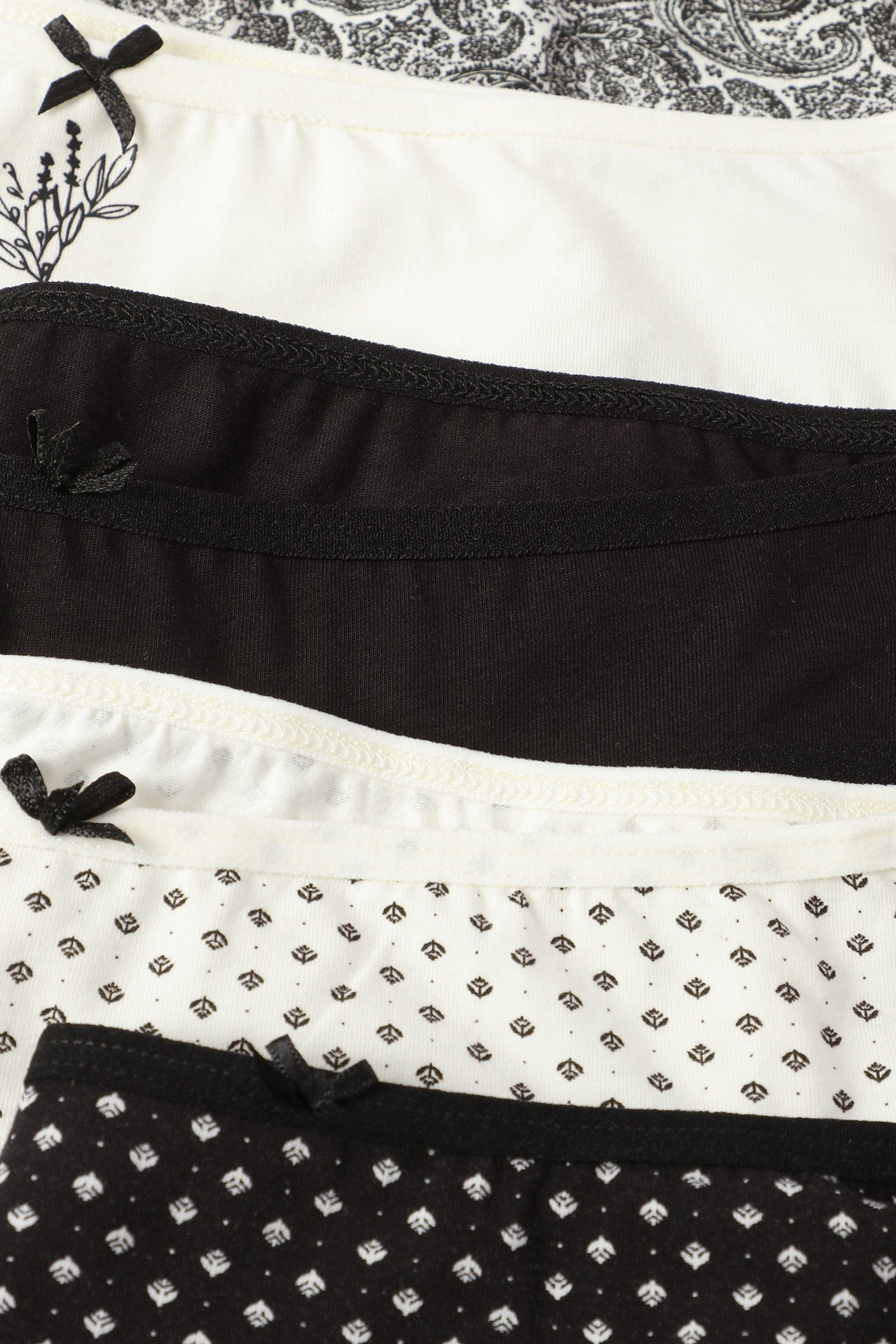 كارينا سراويل بيكيني قطنية متعددة الاشكال - 5 قطع