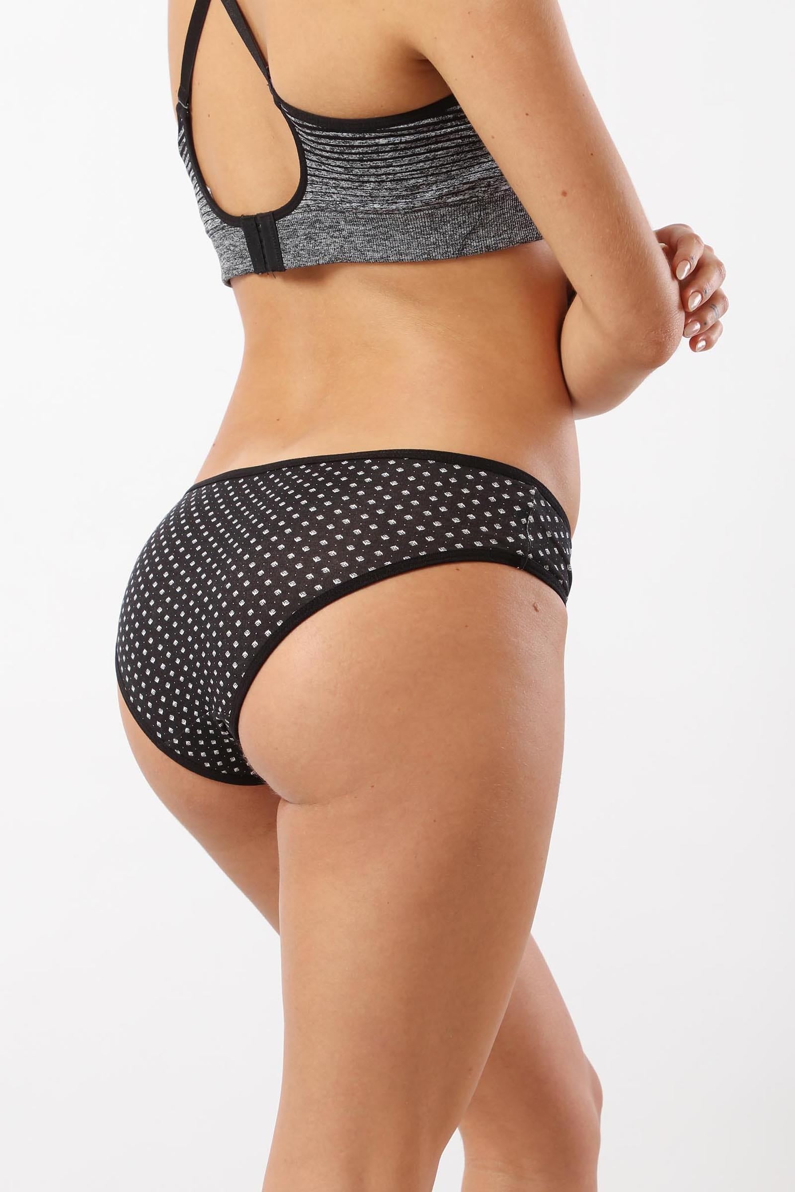 كارينا سراويل بيكيني قطنية متعددة الاشكال - 5 قطع