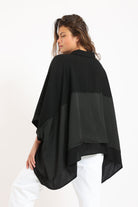 كارينا قميص أوفرسايز بأزرار أمامية كم طويل نسائي