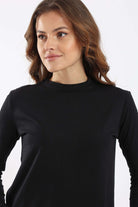 كارينا تي شيرت قطني بأكمام طويلة