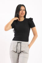 كارينا بدي سوت سادة مكشكشة نسائي