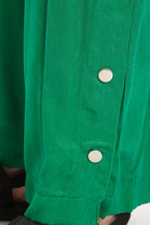 كارينا بنطلون سادة بأزرار جانبية بقصة مستقيمة