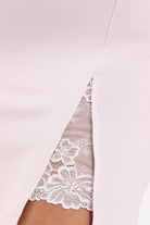 كارينا قميص نوم دانتيل قصير مفتوح من الجانبين