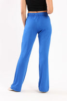 كارينا سروال طويل من الفيسكوز سادة