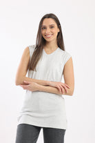 كارينا بلوزة سادة طويلة كت نسائي