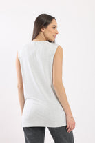 كارينا بلوزة سادة طويلة كت نسائي