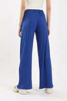 كارينا بنطلون بقصة مستقيمة واسعة خصر مرتفع نسائي