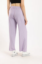 كارينا بنطلون بقصة مستقيمة واسعة خصر مرتفع نسائي