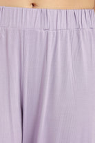 كارينا بنطلون بقصة مستقيمة واسعة خصر مرتفع نسائي