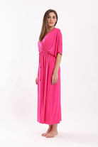 كارينا فستان نوم نسائي فضفاض مزموم من الصدر