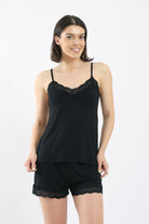 كارينا طقم بيجامة شورت وتوب حمالات نسائي