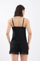 كارينا طقم بيجامة شورت وتوب حمالات نسائي