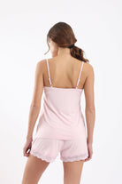 كارينا طقم بيجامة شورت وتوب حمالات نسائي