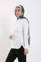 كارينا قميص كاجوال نسائي بأزرار بجيب على الصدر