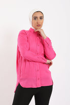 كارينا قميص كاجوال نسائي بأزرار بجيب على الصدر