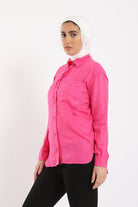 كارينا قميص كاجوال نسائي بأزرار بجيب على الصدر