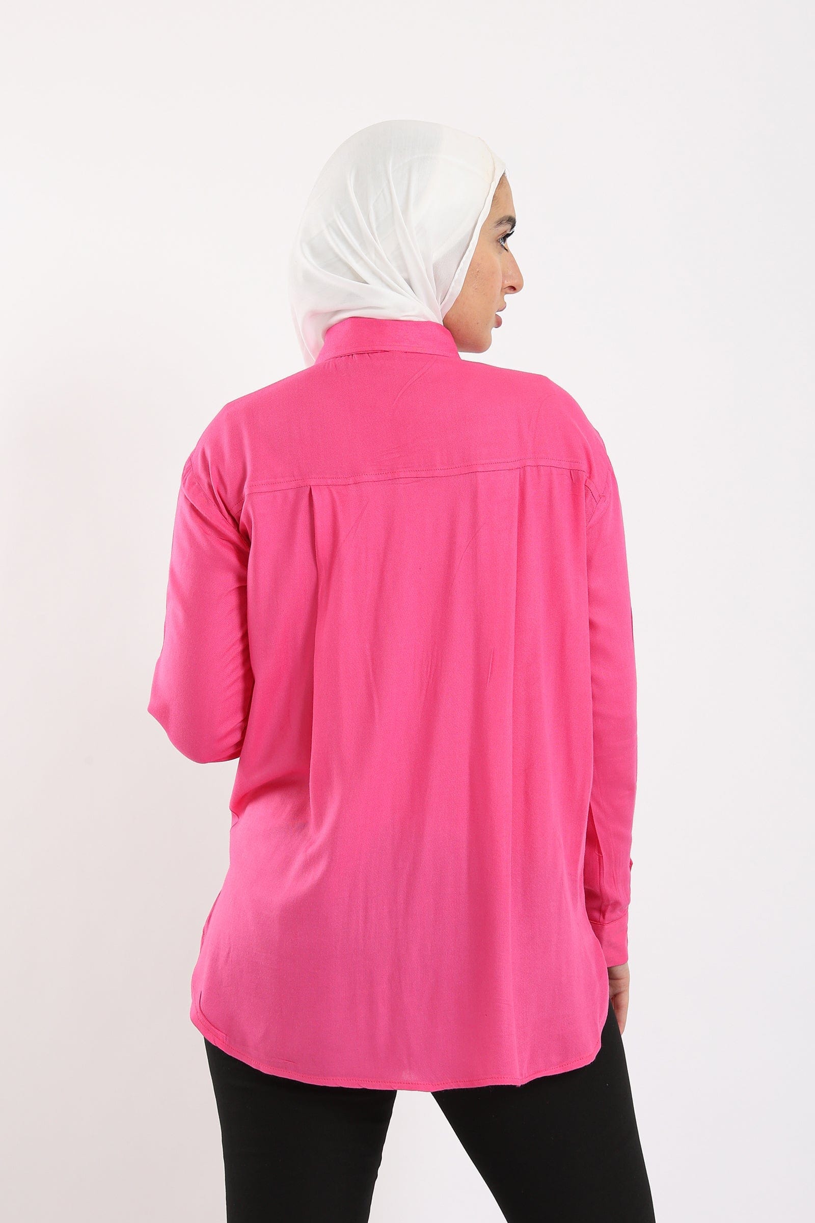 كارينا قميص كاجوال نسائي بأزرار بجيب على الصدر