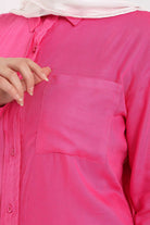 كارينا قميص كاجوال نسائي بأزرار بجيب على الصدر