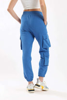 كارينا بنطلون كارجو نسائي بجيوب أمامية بخصر مطاطي