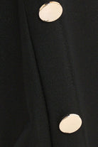 كارينا بنطلون هاي ويست أسود أسود