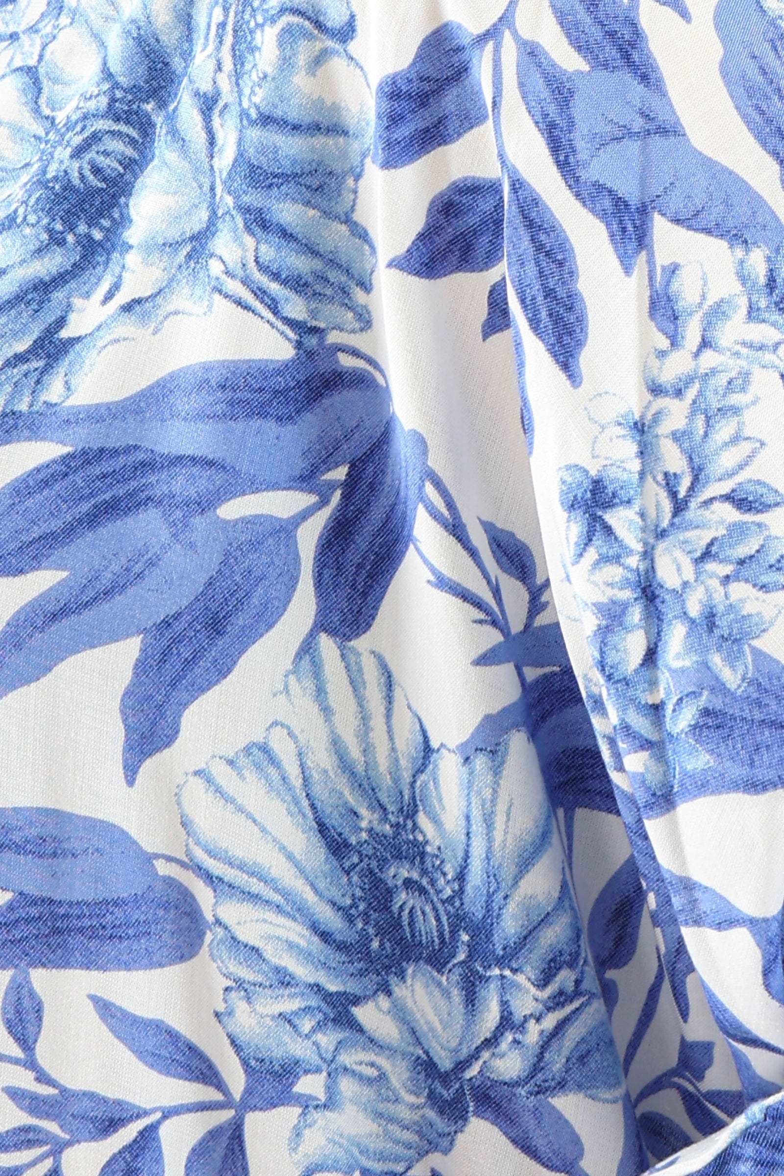 كارينا فستان مشجر نص كم واسع نسائي ملون