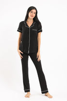 كارينا طقم بيجامة تيشيرت وبنطلون نسائي