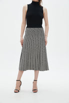 ميكا تنورة ميدي نسائية منسوجة