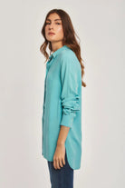 داليدرس بلوزة نسائية سادة مفتوح من الجانبين