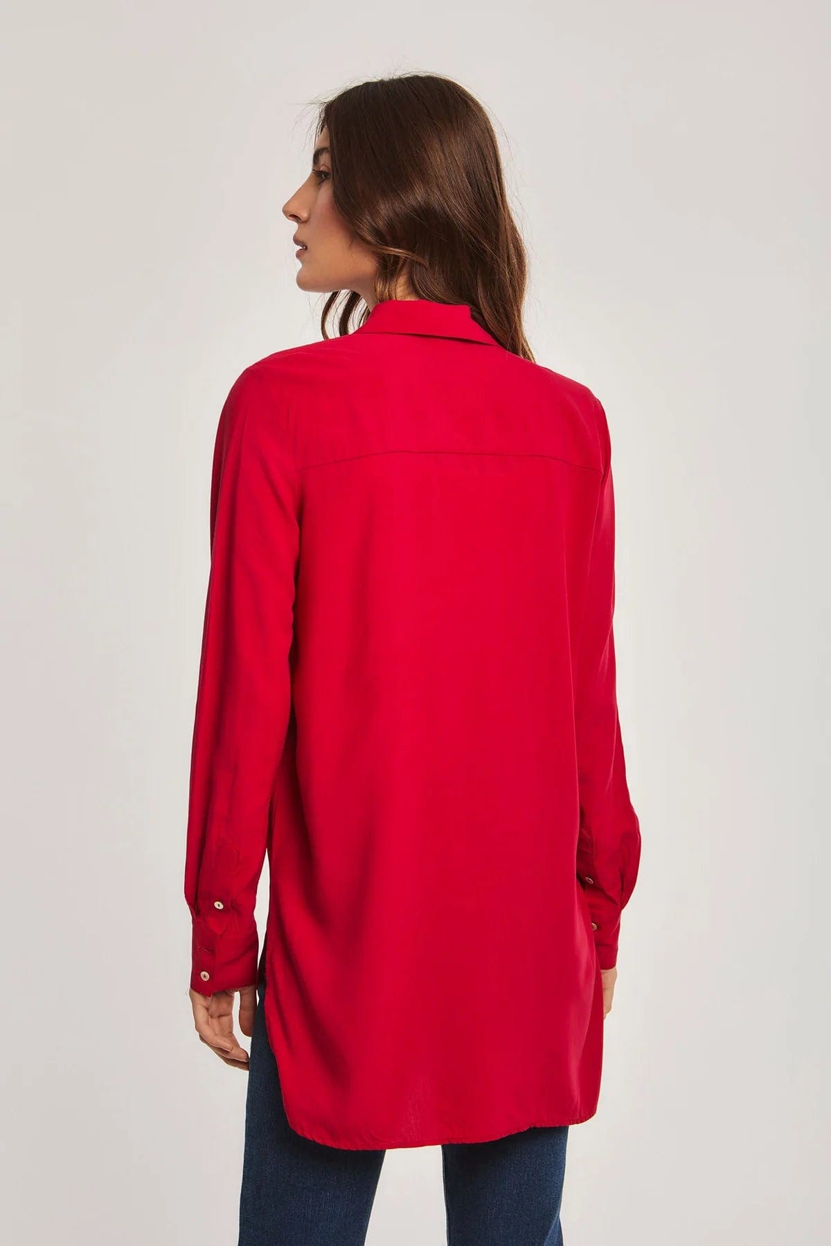 داليدرس بلوزة نسائية سادة مفتوح من الجانبين