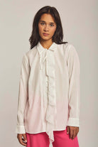 داليدرس بلوزة نسائية بكرانيش بالطول من المنتصف