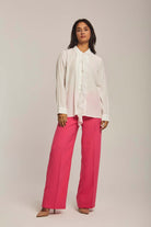 داليدرس بلوزة نسائية بكرانيش بالطول من المنتصف