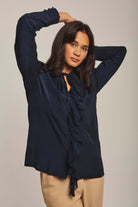 داليدرس بلوزة نسائية بكرانيش بالطول من المنتصف