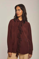 داليدرس بلوزة نسائية بكرانيش بالطول من المنتصف