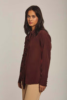 داليدرس بلوزة نسائية بكرانيش بالطول من المنتصف