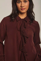 داليدرس بلوزة نسائية بكرانيش بالطول من المنتصف