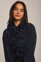 داليدرس بلوزة نسائية بكرانيش في المنتصف