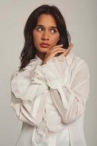 داليدرس بلوزة نسائية بكرانيش في المنتصف