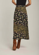 داليدرس تنورة نسائية ميدي مشجرة متعدد الألوان