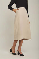 داليدرس تنورة نسائية سادة ميدي جملي